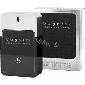 Bugatti Signature Black toaletní voda pro muže 100 ml