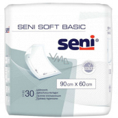 Seni Soft Basic hygienische Saugeinlagen 2 Tropfen, 90 x 60 cm 30 Stück