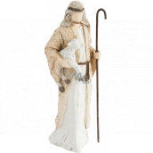 Arora Design Der Hirte zeigt die Ankunft des Lammes Gottes in Ihrer Krippe Figur aus Harz 22 cm