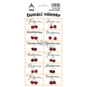 Arch Aufkleber Home Brandy Cherry 12 Etiketten