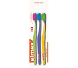 Elmex Swiss Made Ultra Soft ultraweiche Zahnbürste 3 Stück
