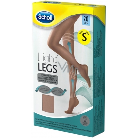 Scholl Light Legs Kompressionsstrumpfhose S braun 20 Tage verhindern das Gefühl von Müdigkeit in den Beinen und reduzieren das Gefühl von schweren Beinen