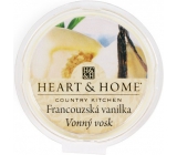 Heart & Home French Vanilla Soja natürliches Duftwachs 27 g