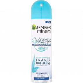 Garnier Mineral Pure Active Antibacterial 48h Antitranspirant Deodorant Spray für Frauen 150 ml