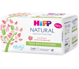 HiPP Babysanft Natural Sensitive Reinigung Feuchttücher für Kinder ohne Mikroplastik 2 x 60 Stück