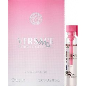 Versace Bright Crystal Eau de Toilette für Frauen 1,6 ml mit Spray, Fläschchen