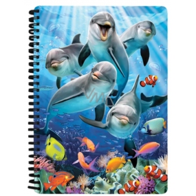 Prime3D Notebook A5 - Delfine 14,8 x 21 cm