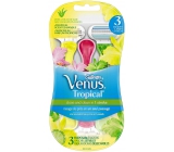 Gillette Venus Tropical ready Rasierer 3 Klingen, 3 Stück für Damen