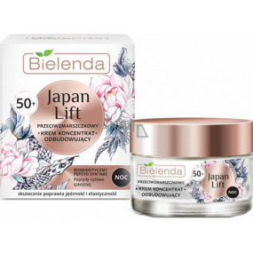 Bielenda Japan Lift 50+ straffende Anti-Falten-Hautcreme Nacht 50 ml