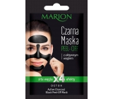 Marion Detox Black Peel Off mit Aktivkohle und Lakritzextrakt zur Lockerung der Poren Peeling Gesichtsmaske 6 g