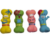 Trixie Latex Kost Musiker pfeifen Spielzeug für Hunde 14 cm verschiedene Farben