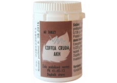 AKH Coffea Cruda homöopathisches Nahrungsergänzungsmittel hilft bei der Konzentration, Schmerzlinderung, Herzklopfen 60 Tabletten