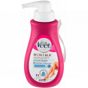 Veet Minima Enthaarungscreme für empfindliche Haut Pumpe 400 ml