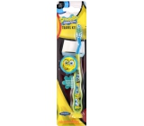 SpongeBob Soft 3D Zahnbürste für Kinder mit Kappe