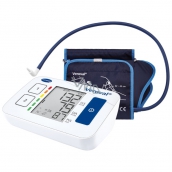 Veroval Compact vollautomatisches Blutdruckmessgerät, misst Blutdruck und Herzfrequenz, warnt Sie vor Herzrhythmusstörungen, speichert Ergebnisse für zwei Benutzer, Geschenkbox BPU22