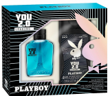Playboy You 2.0 Loading Eau de Toilette für Männer 60 ml + Duschgel 250 ml, Geschenkset