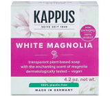 Kappus White Magnolia - Weiße Magnolie Luxus-Toilettenseife 125 g