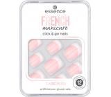 Essence French Manicure Click & Go Nägel künstliche Nägel 01 Classic French 12 Stück