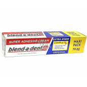 Blend-a-dent Extra Stark Complete Original fixační krém pro zubní náhrady, protézy 70,5 g