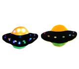 EP Line UFO leuchtendes Plüsch-Kissen 40 x 25 x 15 cm