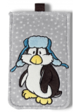 Nici Penguin Ilja Plüsch Handyhülle 10 x 15,5 cm