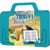 Wenn das Reisebuch ruht Reisebuch- / Tablet-Halter Blau 180 x 10 x 142 mm