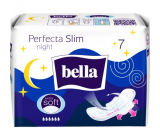 Bella Perfecta Slim Night Extraweiche ultradünne Damenbinden mit Flügeln 7 Stück