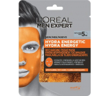 Loreal Paris Men Expert Hydra Energy feuchtigkeitsspendende und energetisierende Gesichtsmaske für Männer 30 g