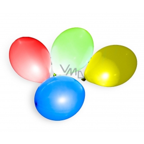 Aufblasbarer Ballon mit LED-Licht 30 cm 3 + 1 Stück in einer Tasche