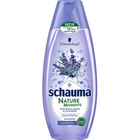 Schauma Nature Moments Provenzalische Kräuter und Lavendel für Volumen und Fülle Haarshampoo 400 ml