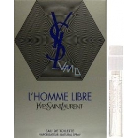Yves Saint Laurent L. Homme Libre Eau de Toilette 1,5 ml mit Spray, Fläschchen