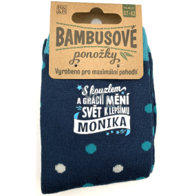 Albi Bambusové ponožky Monika, velikost 37 - 42