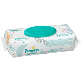 Pampers Sensitive Feuchttücher für empfindliche Kinderhaut 56 Stück