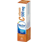 Revital Vitamin C Orange Nahrungsergänzungsmittel für normale Immunfunktion 500 mg 20 Brausetabletten