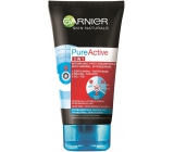 Garnier Skin Naturals Pure Active 3 in 1 Aktivkohle gegen Mitesser 150 ml