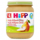 HiPP Obst Bio Birnen Williams Christ Obst Beilage, reduzierter Laktosegehalt und kein Zuckerzusatz für Kinder 125 g