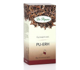 Dr. Popov Pu-Erh polofermentovaný čaj s nízkým obsahem kofeinu pro kontrolu tělesné hmotnosti a duševní pohody 20 x 1,5 g
