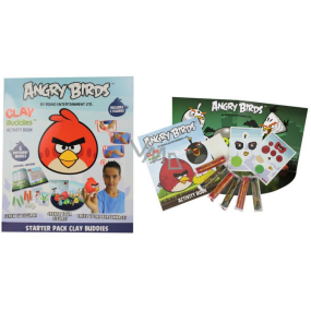 Angry Birds Clay Buddies vytvoř si vlastní figurku kreativní sada, doporučený věk 3+