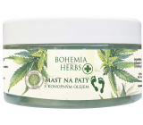 Bohemia Gifts Herbs Cannabis Fersensalbe mit Hanföl 100 ml