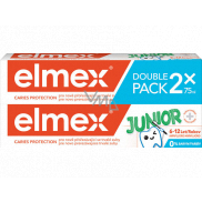 Elmex Junior 6-12 Jahre Zahnpasta 2 x 75 ml, Duopack