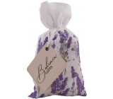 Böhmen Geschenke Lavendel Badesalz in einem Leinensack 150 g