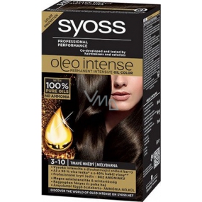 Syoss Oleo Intense Color Ammoniakfrei Haarfarbe 3-10 Dunkelbraun