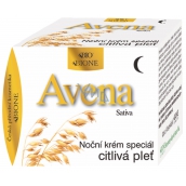 Bione Cosmetics Avena Sativa Nachthautcreme speziell für empfindliche und problematische Haut 51 ml