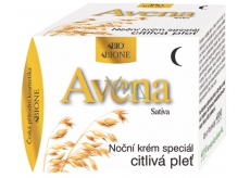 Bione Cosmetics Avena Sativa Nachthautcreme speziell für empfindliche und problematische Haut 51 ml