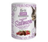 Brit Care Cat Snack Knuspriger Lachsgenuss mit Hagebutten und Preiselbeeren 100g