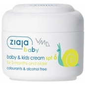 Ziaja Baby & Kids SPF 6 Schutzcreme mit 50 ml Filter