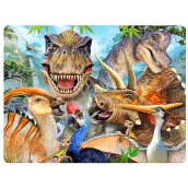 Prime3D Postkarte - Dino Selfie 16 x 12 cm