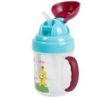 Baby Farlin Magic Cup nicht fließender Becher mit Stroh 9+ Monate 200 ml AET-CP011-C