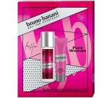 Bruno Banani Pure parfémovaný deodorant sklo 75 ml + sprchový gel 50 ml, kosmetická sada pro ženy