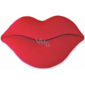 Albi Humorvolles Kissen Rote Lippen Breite 40 cm, Höhe 23 cm